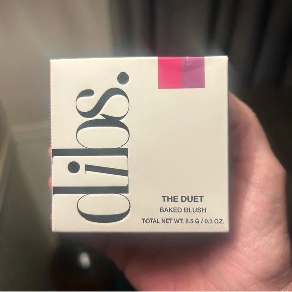 dibs Duet Baked Blush 3-in-1 Blush, Highlighter + Topper - VIP PINK - Picture 8 of 14